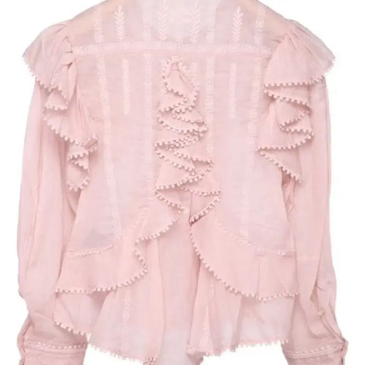 [BUNJANG] Isabel Marant Alea Blouse Pink 38 / 이자벨마랑 알레아 블라우스 핑크 38