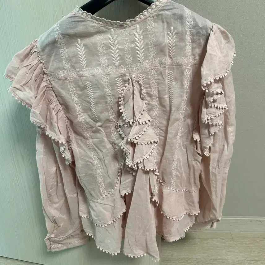 [BUNJANG] Isabel Marant Alea Blouse Pink 38 / 이자벨마랑 알레아 블라우스 핑크 38