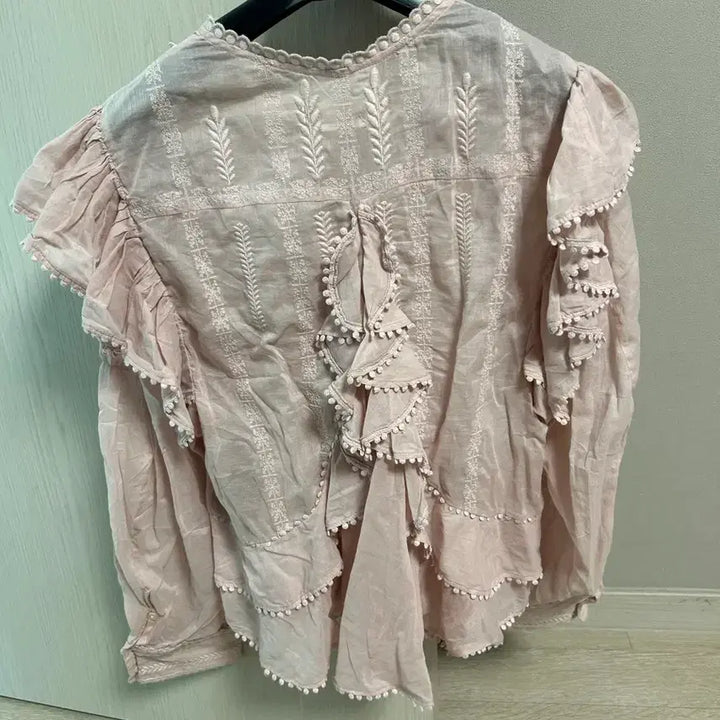[BUNJANG] Isabel Marant Alea Blouse Pink 38 / 이자벨마랑 알레아 블라우스 핑크 38
