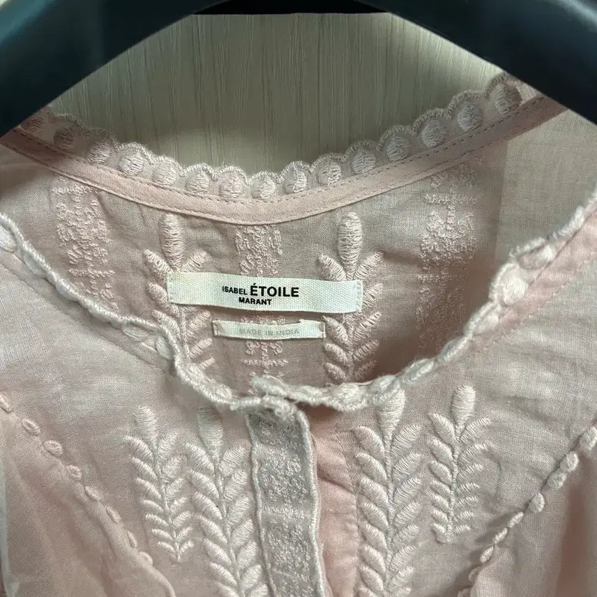 [BUNJANG] Isabel Marant Alea Blouse Pink 38 / 이자벨마랑 알레아 블라우스 핑크 38