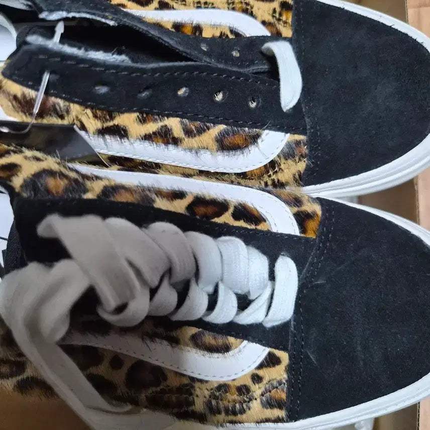 [BUNJANG] Vans Old Skool Leopard Sneakers / 반스 올드스쿨 레오파드 스니커즈