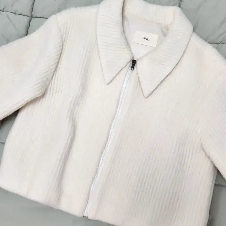 [BUNJANG] Milk Mohair Jacket - Ivory / 유리에 밀크 모헤어 자켓 / 아이보리