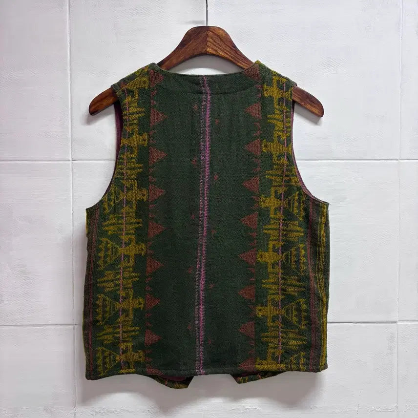 [BUNJANG] TITICACA Ethnic Vest / TITICACA 티티카카 히피 에스닉 베스트