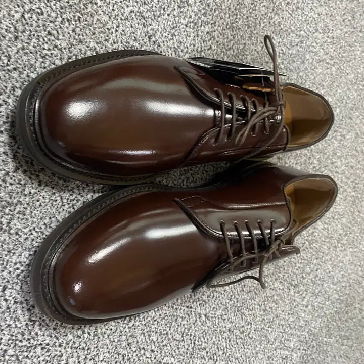 [BUNJANG] KKST Derby Shoes Chocolate 255 Size / [KKST] 깡스타일리스트 더비 슈즈 초콜렛 255사이즈