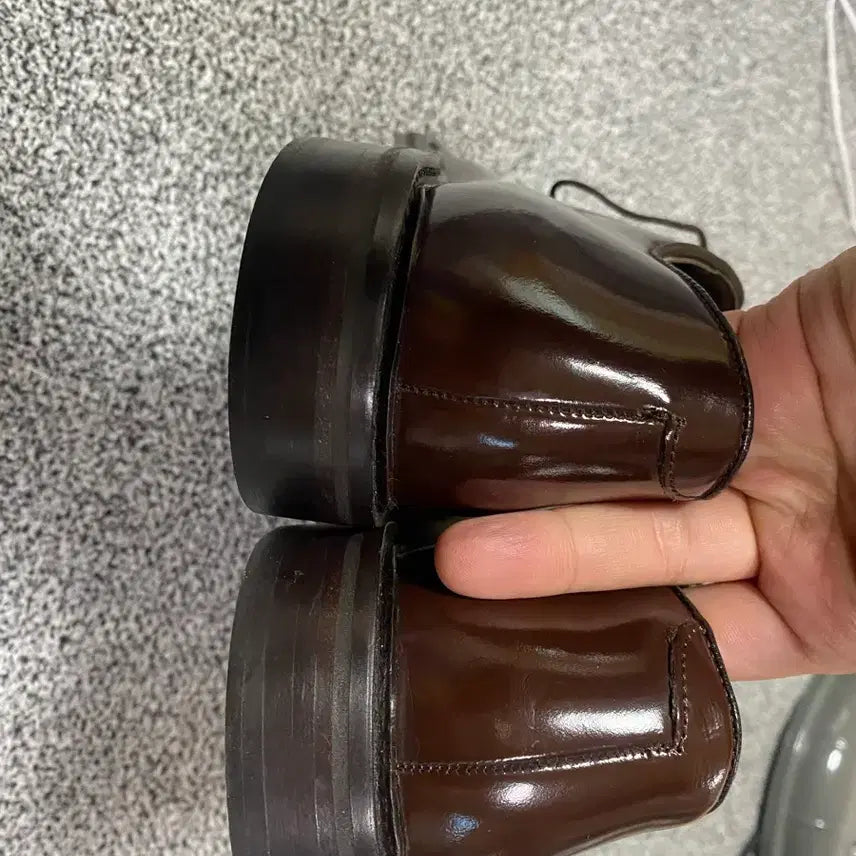 [BUNJANG] KKST Derby Shoes Chocolate 255 Size / [KKST] 깡스타일리스트 더비 슈즈 초콜렛 255사이즈