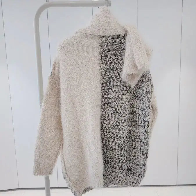 [BUNJANG] Knit Sweater Muffler Set / 니트 스웨터 머플러세트