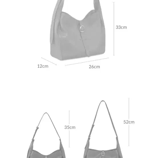 [BUNJANG] Loeuvre Marianne Small Shoulder Bag - Hazel Brown / 루에브르 marianne 숄더백 스몰 헤이즐 브라운