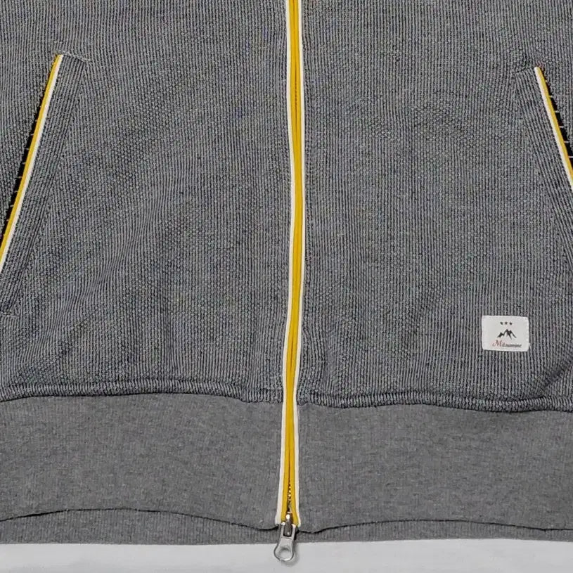 [BUNJANG] Mitsumine Yellow Point Hoodie Zip-up / [M] Mitsumine 미츠미네 옐로우 포인트 후드 집업