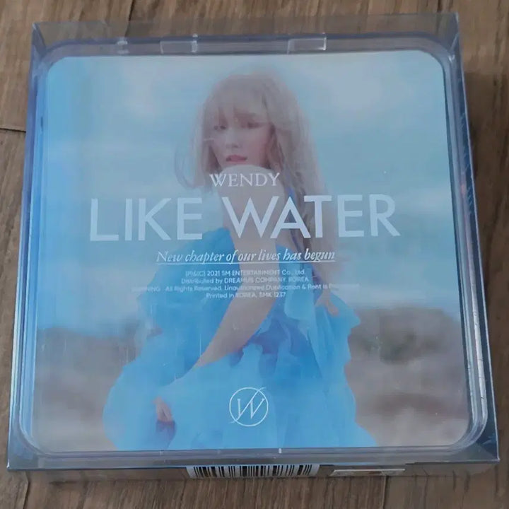 레드벨벳 웬디 like water 라이크워터 앨범
