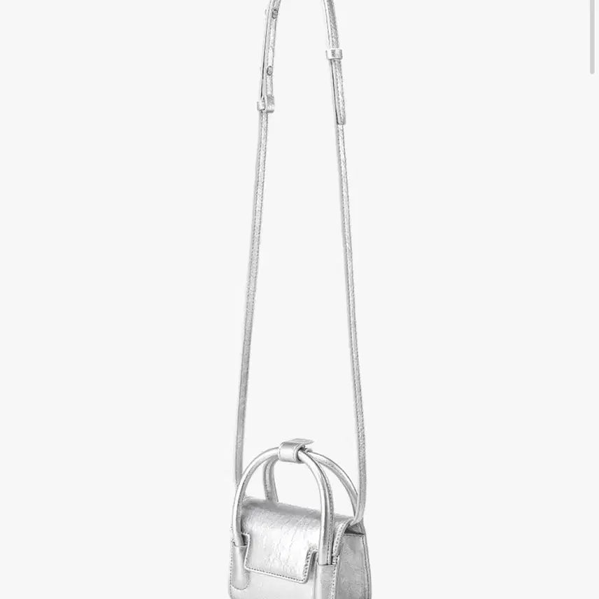 [BUNJANG] Find Kapoor Marty Bag 12 - Silver Handbag / 파인드카푸어 마티백12 실버