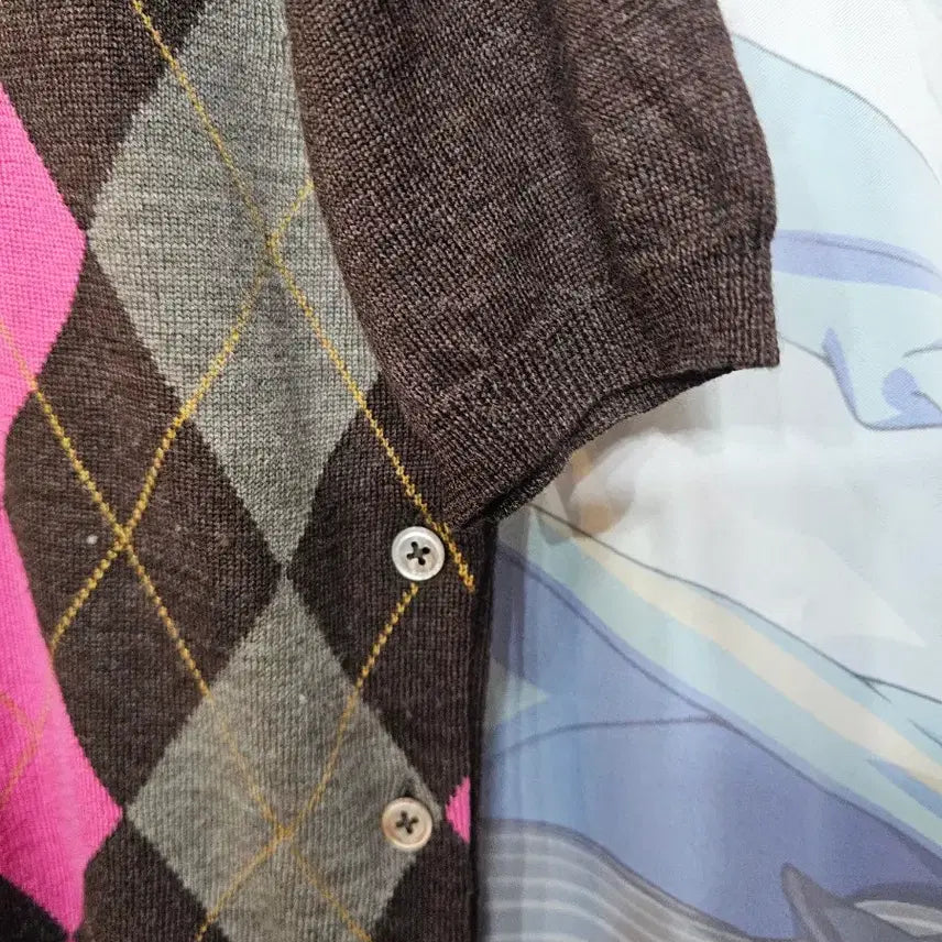 [BUNJANG] Paul Smith Argyle Knit Top / 폴스미스  아가일 니트