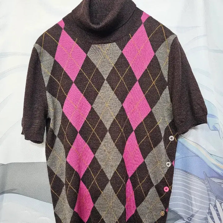 [BUNJANG] Paul Smith Argyle Knit Top / 폴스미스  아가일 니트