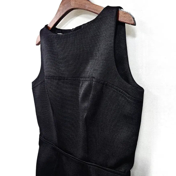 [BUNJANG] Balenciaga Boat Neck Silk and Cotton Dress / 발렌시아가 보트넥 실크+코튼 드레스 원피스 d53