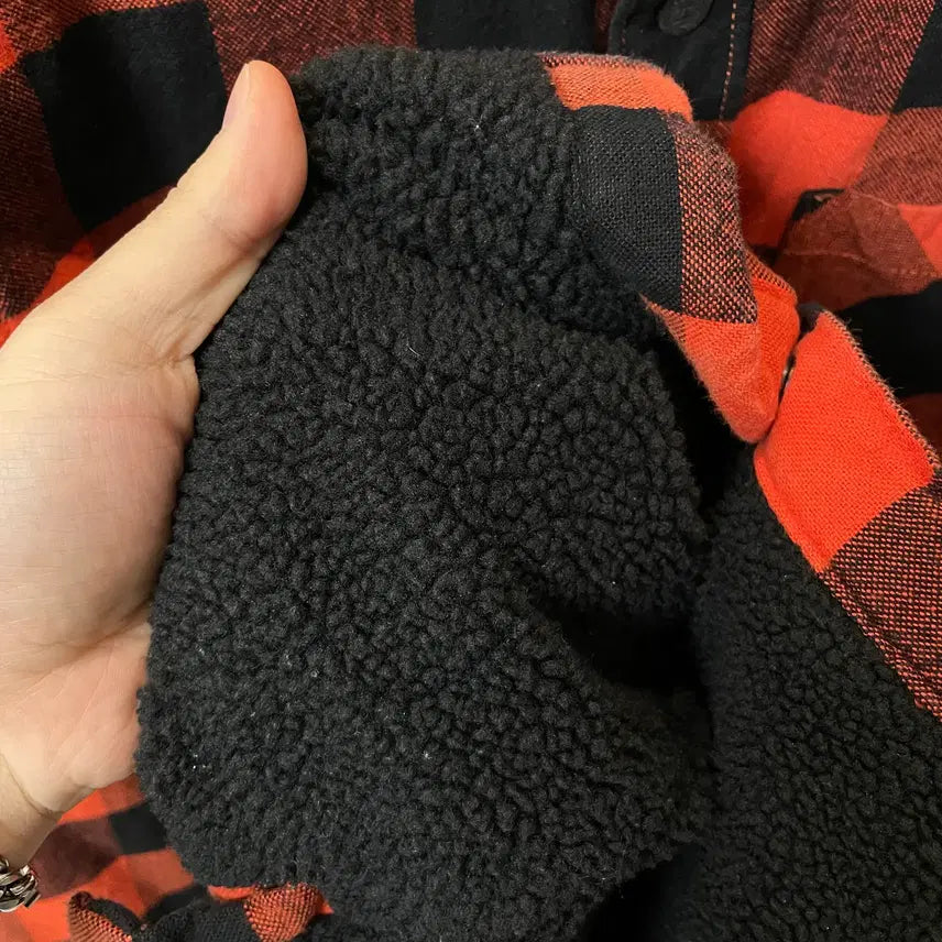 [BUNJANG] Timberland Buffalo Check Flannel Shirt / (L) 팀버랜드 레드 버팔로 체크 플란넬 셔츠