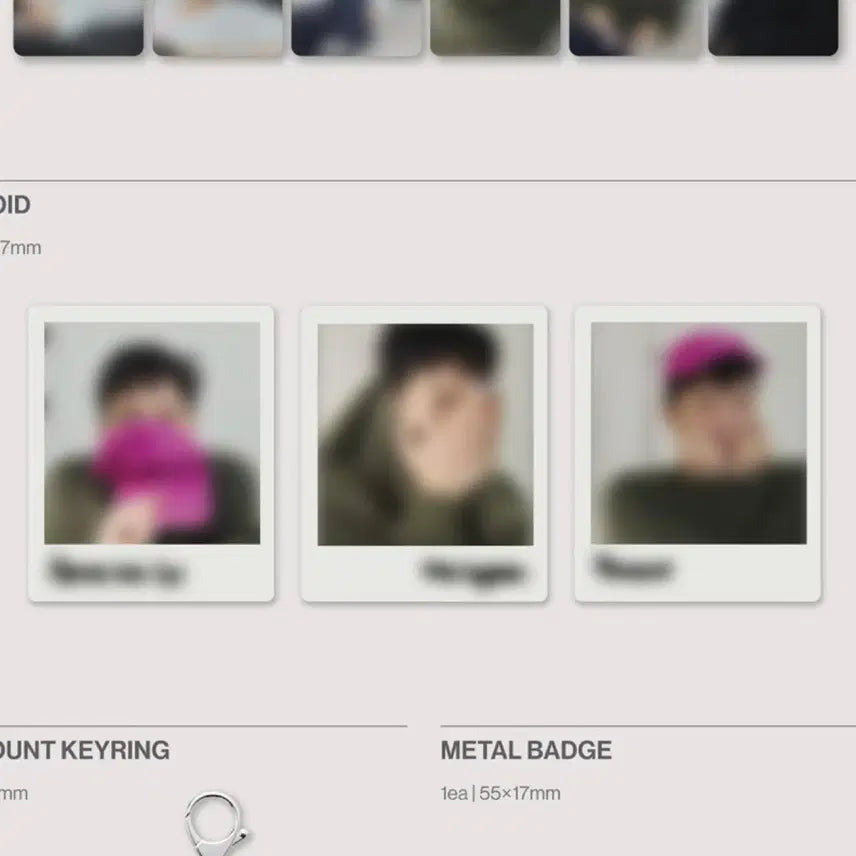 [BUNJANG] G-Dragon Membership Kit Polaroid / 지드래곤 멤버십 키트 폴라로이드 (팸키트)