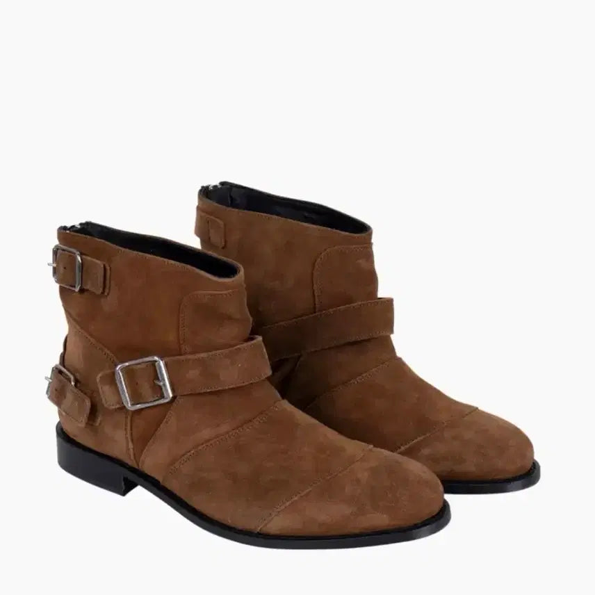 [SOLD OUT] 발망 X H&amp;M 스웨이드 부츠