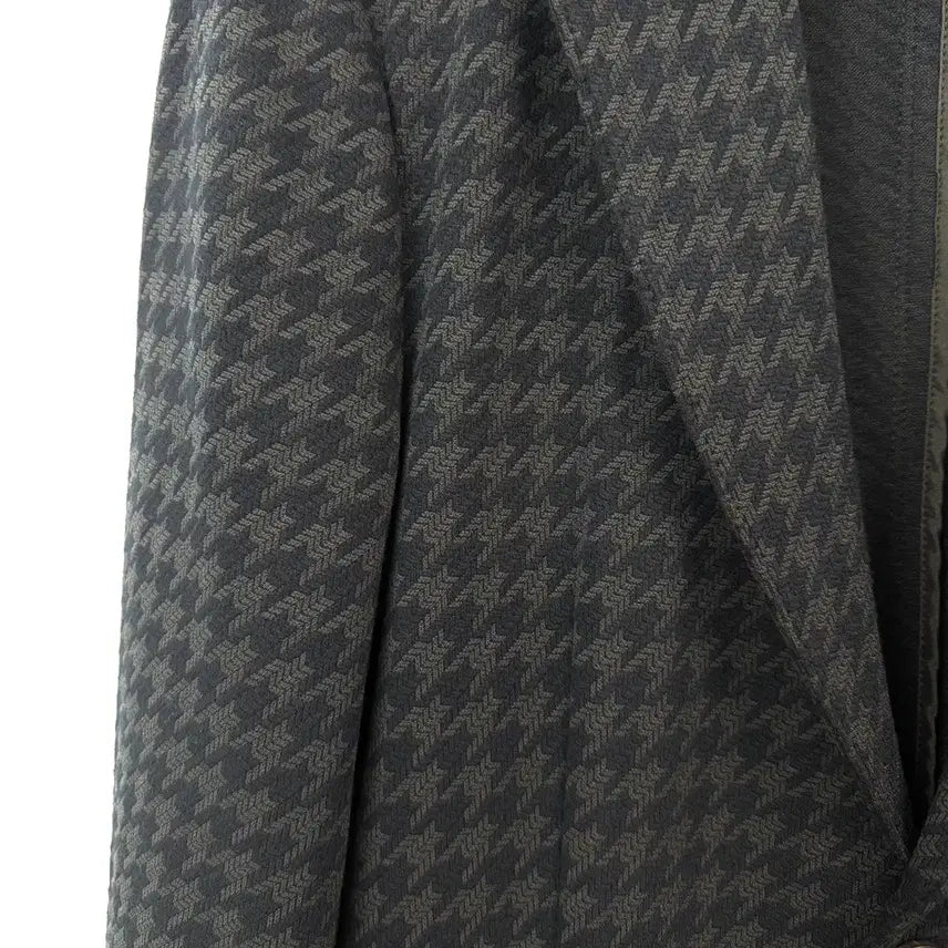 [BUNJANG] EMPORIO ARMANI Houndstooth Blazer / EMPORIO ARMANI 엠포리오알마니 네이비 하운드투스 블레이져 48