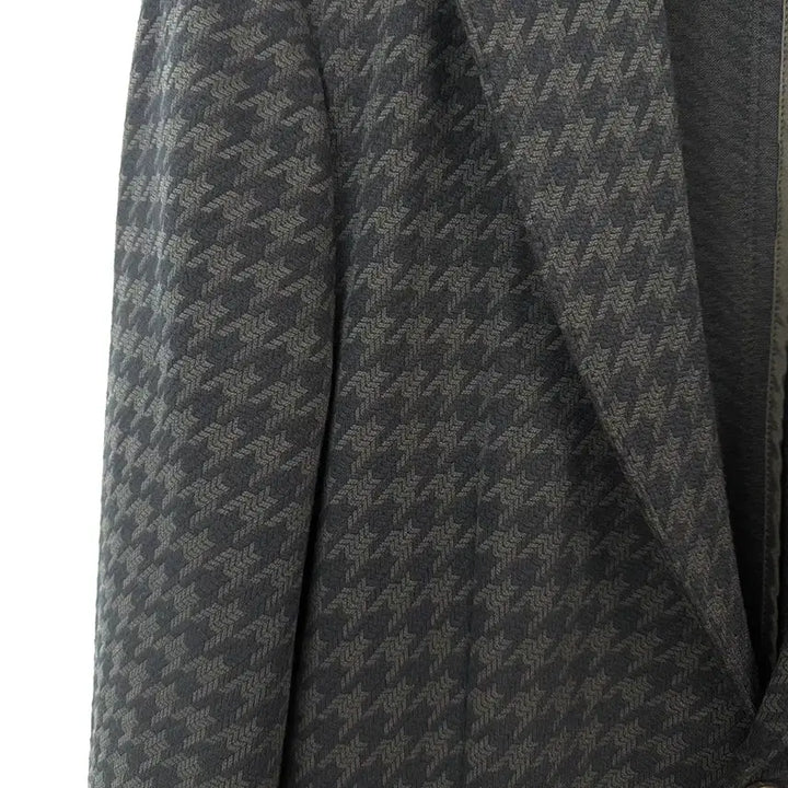 [BUNJANG] EMPORIO ARMANI Houndstooth Blazer / EMPORIO ARMANI 엠포리오알마니 네이비 하운드투스 블레이져 48