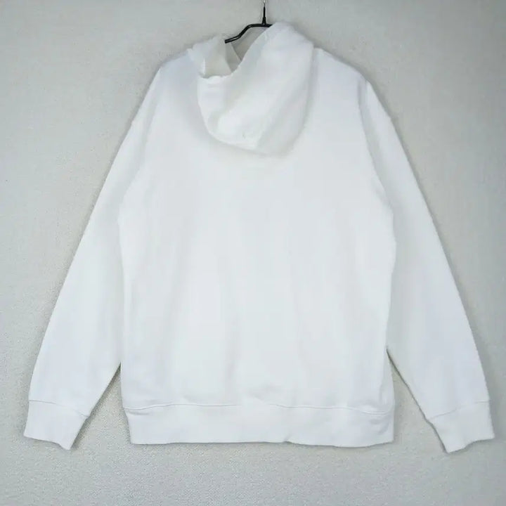 [BUNJANG] TATE White Hoodie (Size 100) / TATE 남성 화이트 무지 후드티(100)
