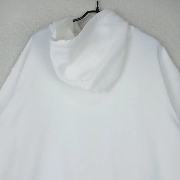 [BUNJANG] TATE White Hoodie (Size 100) / TATE 남성 화이트 무지 후드티(100)