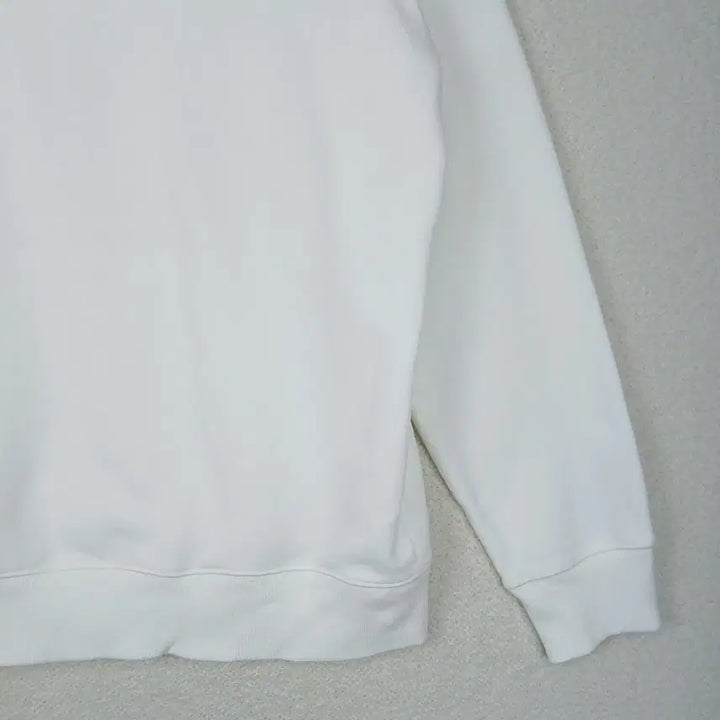 [BUNJANG] TATE White Hoodie (Size 100) / TATE 남성 화이트 무지 후드티(100)