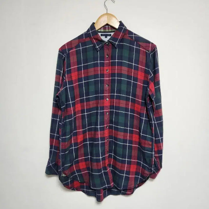 [BUNJANG] Tommy Hilfiger Checkered Shirt / 타미힐피거Tommy 체크 셔츠 M~L - S114