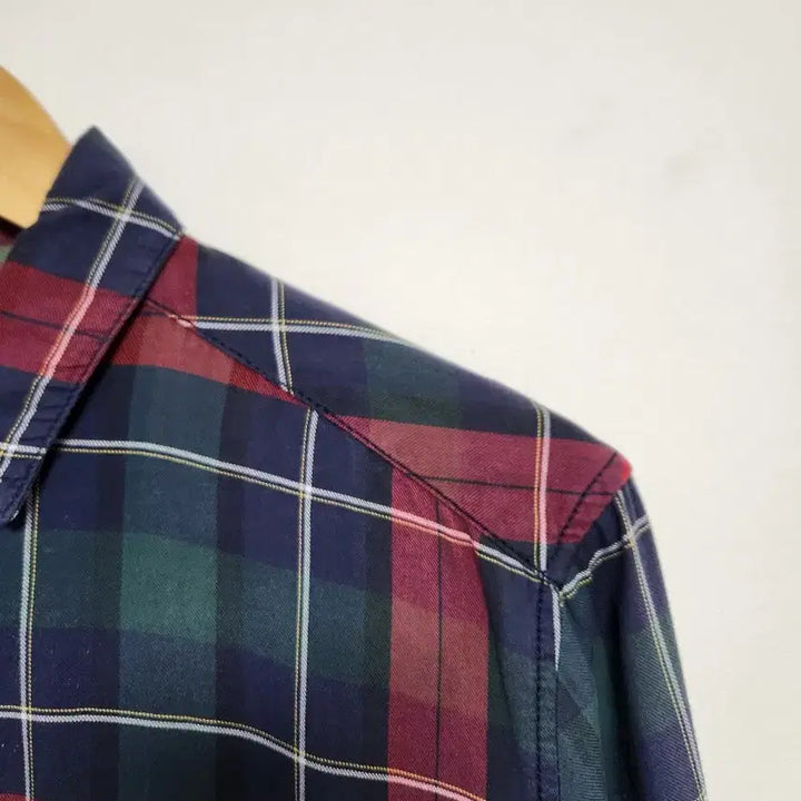 [BUNJANG] Tommy Hilfiger Checkered Shirt / 타미힐피거Tommy 체크 셔츠 M~L - S114