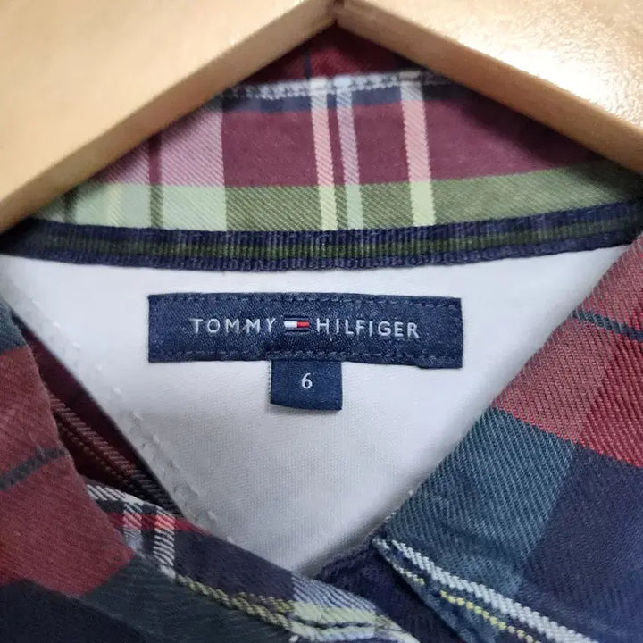 [BUNJANG] Tommy Hilfiger Checkered Shirt / 타미힐피거Tommy 체크 셔츠 M~L - S114