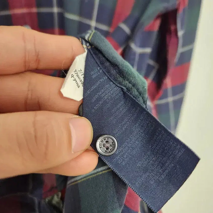 [BUNJANG] Tommy Hilfiger Checkered Shirt / 타미힐피거Tommy 체크 셔츠 M~L - S114