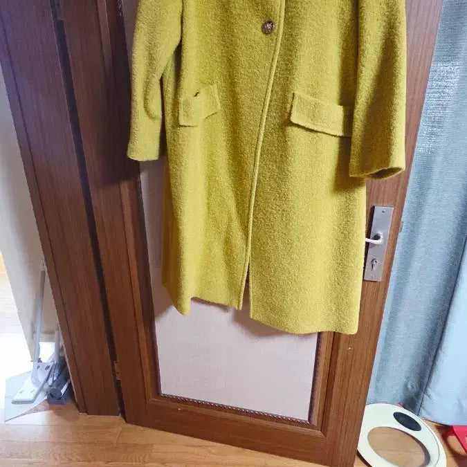 [BUNJANG] Mojo.S.Phine High Neck Oversized Long Coat / 3회이내 착용) 모조에스핀 하이넥 박시핏 롱코트 55~66