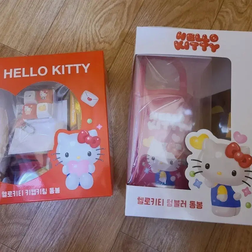 [BUNJANG] Hello Kitty Sanrio Square Keycap Keyring Loop Handle Tumbler / 헬로키티 세븐일레븐 사각 키캡 키링 루프 손잡이 텀블러 보온병 키티 산리