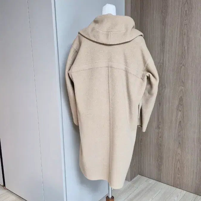 [BUNJANG] Handmade Cashmere Blend Coat (Sand Beige) / 타임(55) 샌드베이지 캐시미어블렌드 핸드메이드코트