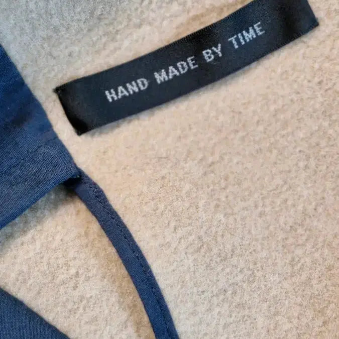 [BUNJANG] Handmade Cashmere Blend Coat (Sand Beige) / 타임(55) 샌드베이지 캐시미어블렌드 핸드메이드코트