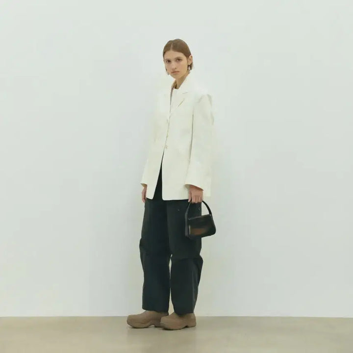 [BUNJANG] Ethos White Jacket / 에토스 화이트 자켓