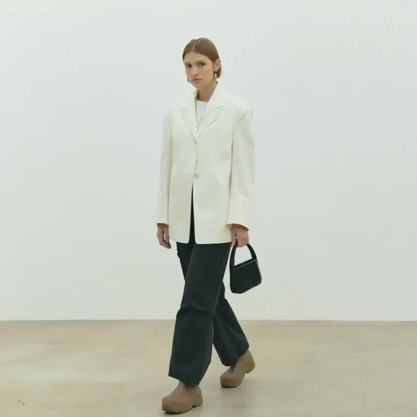 [BUNJANG] Ethos White Jacket / 에토스 화이트 자켓