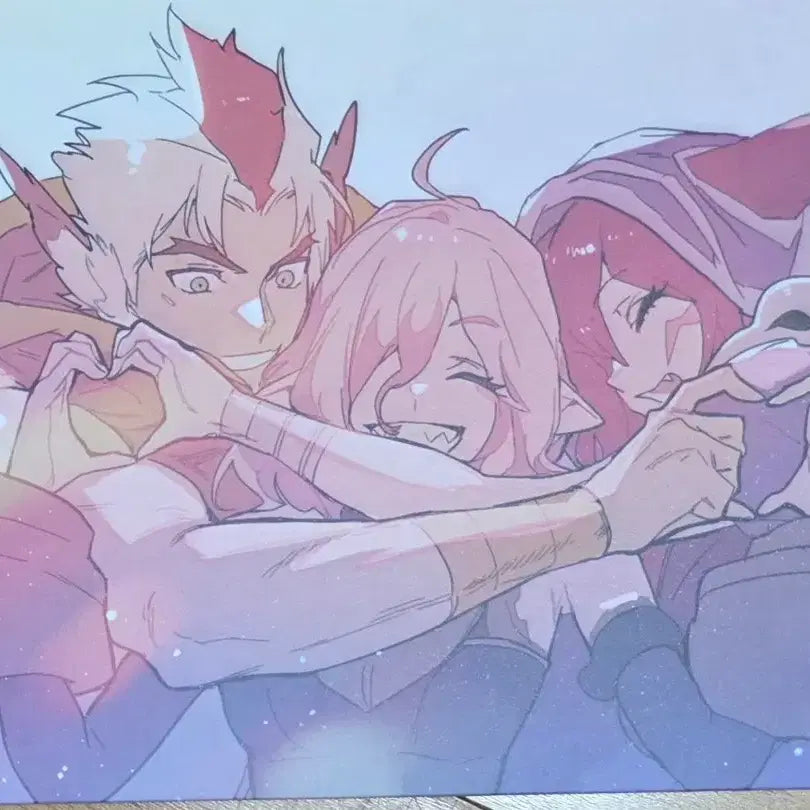 [BUNJANG] League of Legends Postcard Bundle Set / 리그오브레전드 롤 비공굿 엽서 13장 일괄(자야 라칸 이즈리얼 럭스 등)