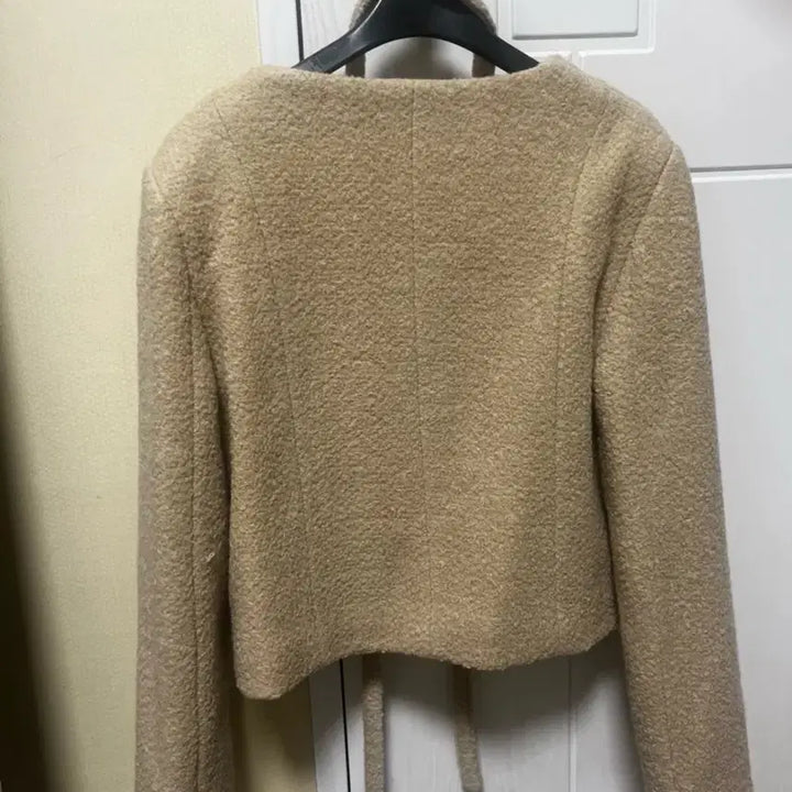 [BUNJANG] LE SSERAFIM Kkurd Tweed Jacket Beige / 리엘 커드 트위드자켓 베이지