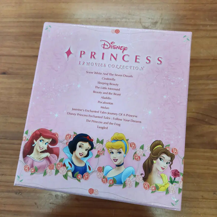 [BUNJANG] Disney Princess DVD Set / 디즈니 프린세스 애니메이션 DVD 세트  인어공주, 신데렐라, 미녀와야수