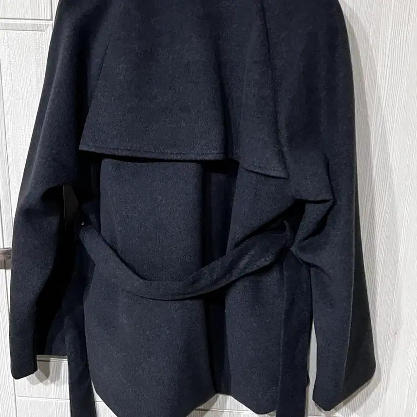 [BUNJANG] Shopperland Soft Half Trench Wool Coat / 쇼퍼랜드 소프트 하프 트렌치 울코트