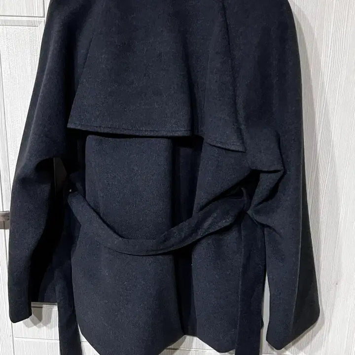 [BUNJANG] Shopperland Soft Half Trench Wool Coat / 쇼퍼랜드 소프트 하프 트렌치 울코트