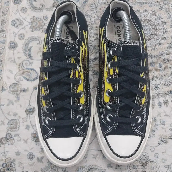 [BUNJANG] Converse Chuck Taylor Flame Low Sneakers (235-240mm) / 컨버스 척테일러  불꽃 로우 스니커즈 4.5 (235-240mm)