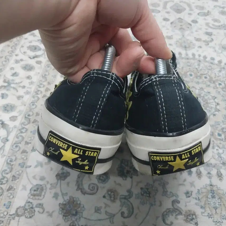 [BUNJANG] Converse Chuck Taylor Flame Low Sneakers (235-240mm) / 컨버스 척테일러  불꽃 로우 스니커즈 4.5 (235-240mm)