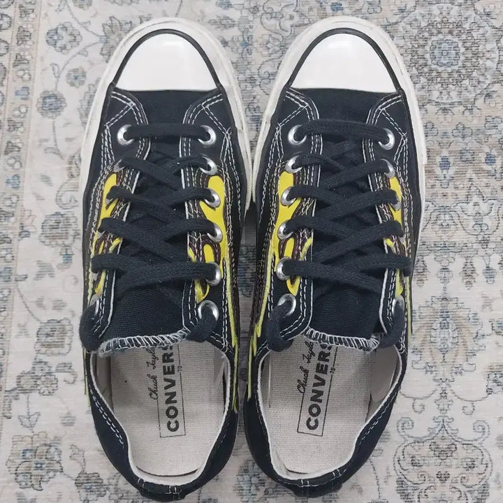[BUNJANG] Converse Chuck Taylor Flame Low Sneakers (235-240mm) / 컨버스 척테일러  불꽃 로우 스니커즈 4.5 (235-240mm)