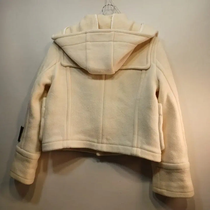 [BUNJANG] Ivory Short Toggle Coat (80-85 Size) / 아이보리 떡볶이 코트 후드 숏코트80~85사이즈 겨울  61122