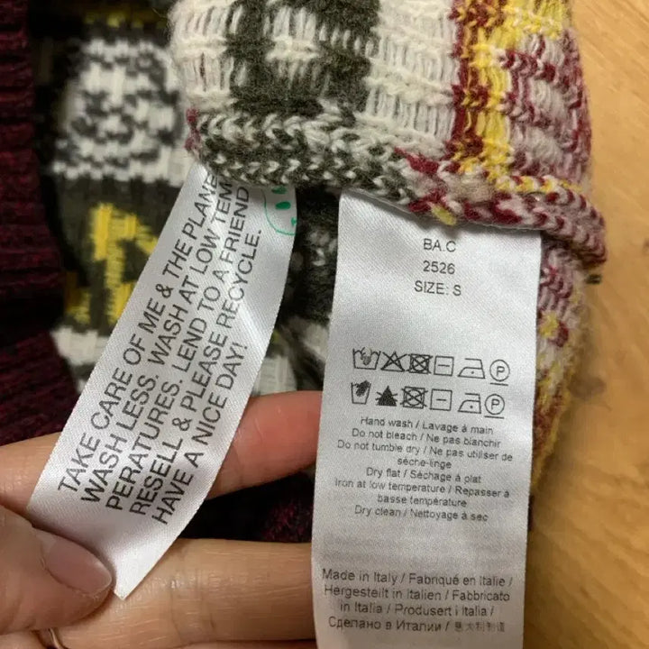 [BUNJANG] Ganni Recycled Wool Smiley Vest S / ganni 가니 리시이클드 울 스마일리 베스트 S