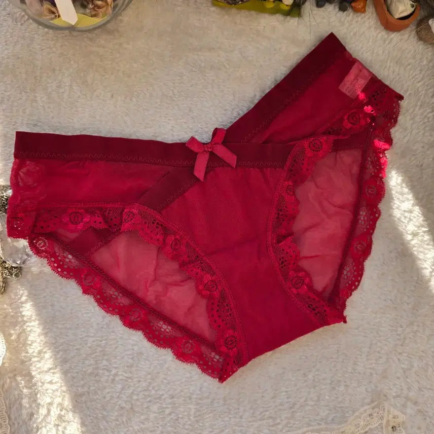 [BUNJANG] Lace Panties 95 Size 3-Piece Set / 레이스팬티 95사이즈 3종 묶음 판매 여성팬티95