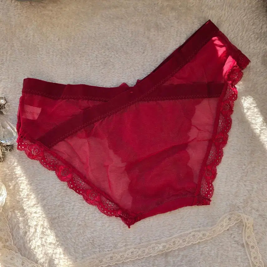 [BUNJANG] Lace Panties 95 Size 3-Piece Set / 레이스팬티 95사이즈 3종 묶음 판매 여성팬티95