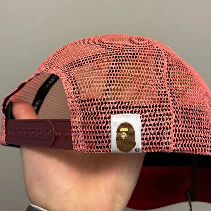 [BUNJANG] BAPE Star Mesh Cap Red / (F/새상품)BAPE 베이프 스타 메쉬캡 모자 레드