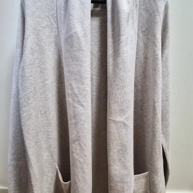 [BUNJANG] Long Beige Cardigan / 앤테일러 베이지 롱 가디건