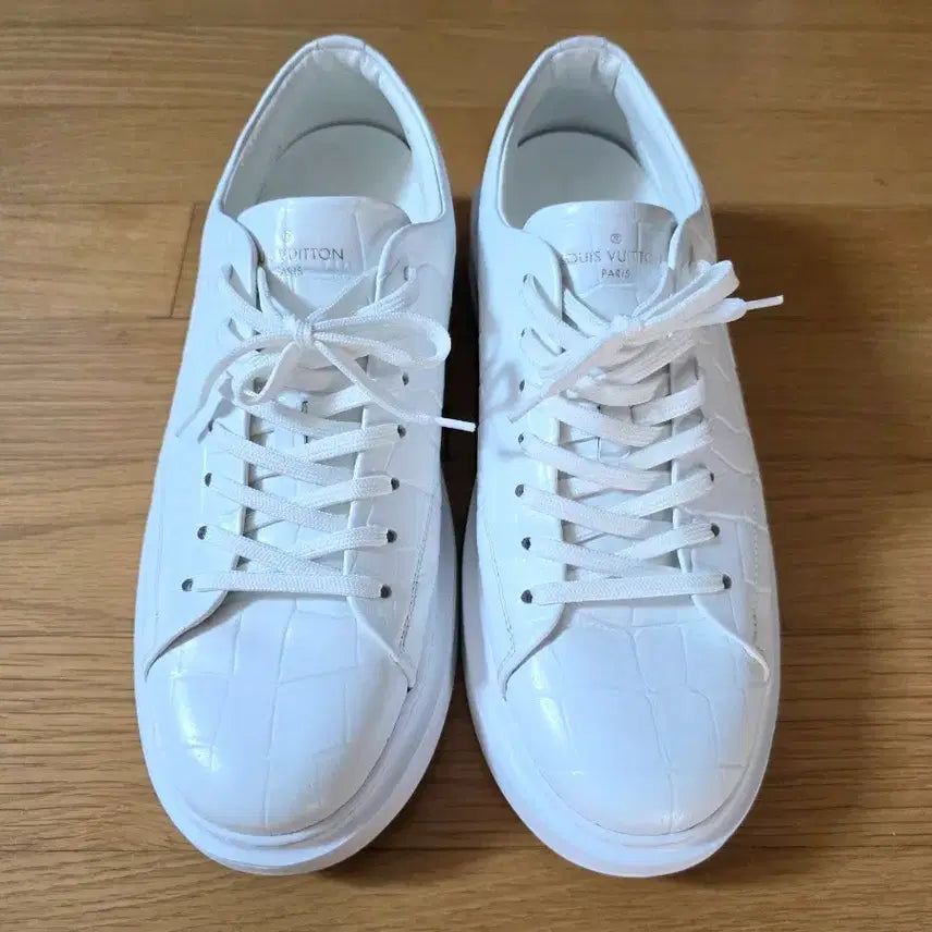 [BUNJANG] Louis Vuitton Beverly Hills White Sneakers / 루이비통 비버리힐즈 화이트 스니커즈